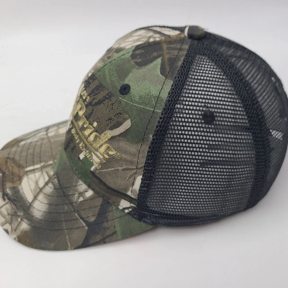 FleetPride Hat Adjustable Trucker Mesh Camo Black Firestone Trucks Parts Men‎